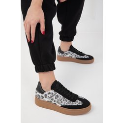 SOHO Schwarz-leopard Sneaker für Damen - 37