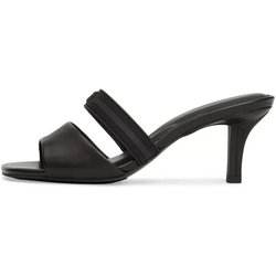 Tommy Hilfiger Schwarze Sporty Leather Mule Sandalen für Damen - 38