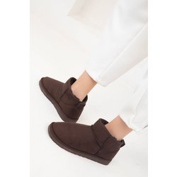 SOHO Braune Wildleder-stiefel – Modell Bootie für Damen - 37