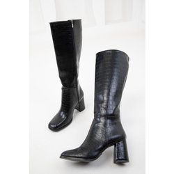 SOHO Schwarze Krako Stiefel für Damen - 36