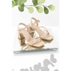 Bambi Nerzfarbene Klassische Schuhe Mit Absatz K 05215162609 für Damen - 40