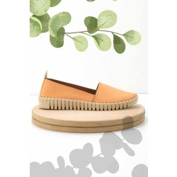Bambi Orange Nubuck Freizeitschuhe K 01778167001 für Damen - 40