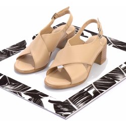 Bambi Klassische Schuhe Mit Absatz Aus Echtem Leder In Nude 05290032603 für Damen - 40