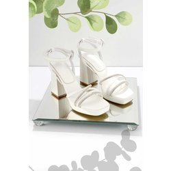 Bambi Weiße Klassische Schuhe Mit Absatz K 05326065209 für Damen - 40