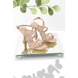 Bambi Nackte Klassische Schuhe Mit Absatz K 05687089209 für Damen - 39