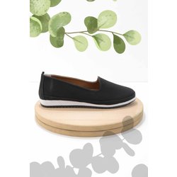 Bambi Schwarzes Nubukleder Babet K 01348065301 für Damen - 36