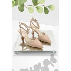 Bambi Beige Klassische Schuhe Mit Absatz K 01231316609 für Damen - 37