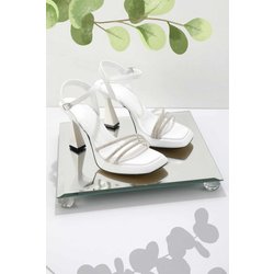 Bambi Weiße Klassische Schuhe Mit Absatz K 05215401009 für Damen - 39