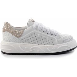 Bambi Weißer Sneaker Aus Echtem Leder K 01459702103 für Damen - 39