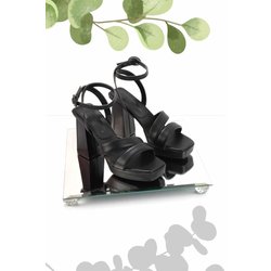 Bambi Schwarze Klassische Schuhe Mit Absatz K 05326065109 für Damen - 40