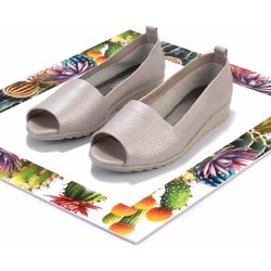 Bambi Espadrille K Aus Mattem Nerz-echtleder 01582664003 für Damen - 39