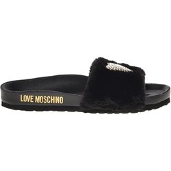 Love Moschino Schwarze Elegante Hausschuhe Sabotd.birki30 für Damen - 35