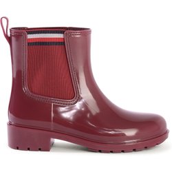 Tommy Hilfiger Corporate Elastic Rainboot Stiefel Bot für Damen - 39