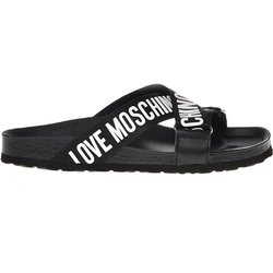 Love Moschino Sabotd.birki30 Nastro Logato Ne-bia für Damen - 36