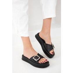 SOHO Schwarze Hausschuhe für Damen - 37