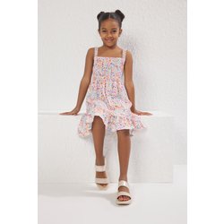 TRENDYOL SHOES Beigefarbene, Doppelt Hologrammfarbene Riemchensandalen Für Große Mädchen Und Kinder für Damen - 32