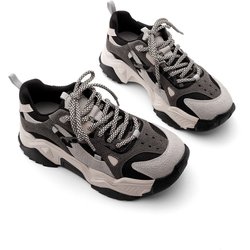 Marjin High-sole-sneaker Laufschuhe Zum Schnüren Edisa, Schwarz für Damen - 39