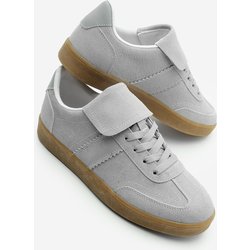 Marjin Sneaker Aus Grauem Wildleder – Retro-sportschuhe Mit Zungendetail für Damen - 37