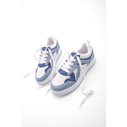 Marjin Sneaker Aryan Blau Hohe Sohle Turnschuhe für Damen - 38
