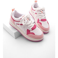 Marjin Sneaker Mit Hoher Sohle – Aryan Fuchsia Sportschuhe für Damen - 39
