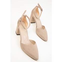 SOHO Klassische Schuhe Mit Absatz Aus Wildleder In Nude für Damen - 38