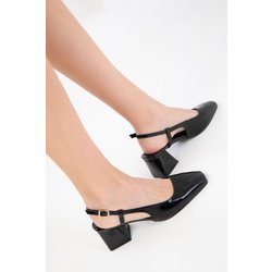 SOHO Klassische Schuhe Mit Absatz Aus Schwarzem Lackleder für Damen - 36