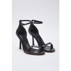 TRENDYOL SHOES Klassische Schuhe Mit Schwarzem Schnallenabsatz Und Dünnem Absatz für Damen - 36
