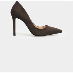 NİŞANTAŞI SHOES Vanessa Braunes Wildleder-stiletto Mit Spitzer Zehenpartie für Damen - 38