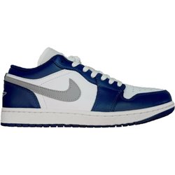 Nike Marineblau-weiße Schnürschuhe für Herren - 45,5