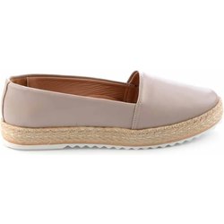 Bambi Light Sand Espadrille Aus Echtem Leder K 01582021803 für Damen - 36
