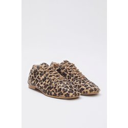 TRENDYOL SHOES Mehrfarbige Wildleder-schnürschuhe Mit Leopardenmuster für Damen - 39