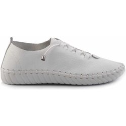 Bambi Weiße Freizeitschuhe Aus Echtem Leder K 01467012203 für Herren - 36