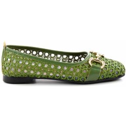 Bambi Grüne Gestrickte Espadrille K 01641167116 für Damen - 36