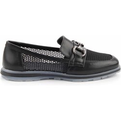Bambi Schwarz Loafer Schuhe K 01225092509 für Damen - 37