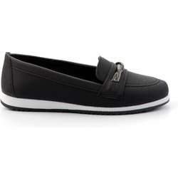 Bambi Schwarz Loafer Schuhe K 01621111109 für Damen - 38