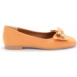 Bambi Orange Nubuck Loafer Schuhe K 01641121401 für Damen - 37