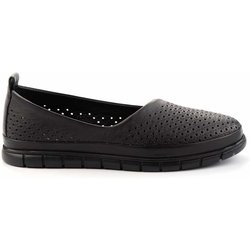 Bambi Schwarze Freizeitschuhe Aus Echtem Leder K 01467012403 für Damen - 37