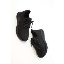 SOHO Schwarz-schwarzer Kinder-sneaker - 32