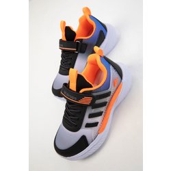 SOHO Schwarz-orange Kinder Sneaker - 31