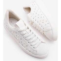 Marjin Sneaker Incil Sanded Sneakers Weiß Lenso für Damen - 36