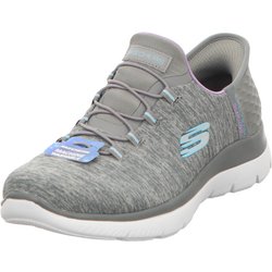 SKECHERS Sportliche Slipper In Grau für Damen - 41