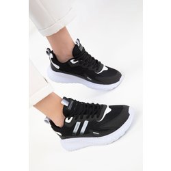 SOHO Schwarz-weißer Unisex-sneaker - 43
