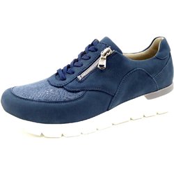 Waldläufer Freizeit Schnürer In Blau für Damen - 7,5