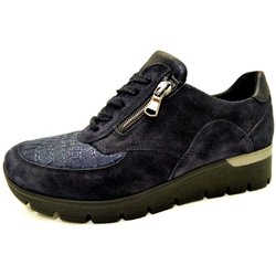 Waldläufer Freizeit Schnürer In Blau für Damen - 4