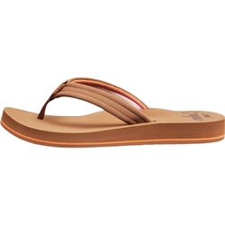 Reef Sandalen Cushion Breeze Zehentrenner Mit Veganen Lederriemen für Damen - 41