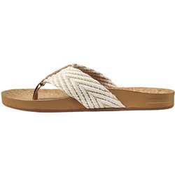 Reef Sandalen Cushion Strand Zehentrenner Aus Recyceltem Pet Und Kork für Damen - 38,5