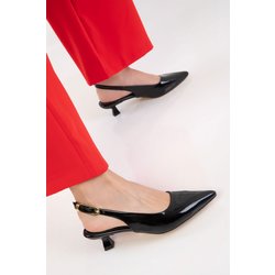 SOHO Klassische Schuhe Mit Absatz Aus Schwarzem Lackleder für Damen - 37