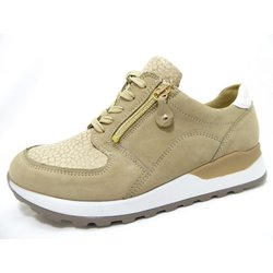 Waldläufer Freizeit Schnürer In Beige für Damen - 4,5