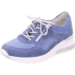 Waldläufer Freizeit Schnürer In Blau für Damen - 4,5