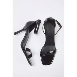 TRENDYOL SHOES Schwarze Schuhe Mit Knöchelriemen Und Dünnem Absatz für Damen - 37